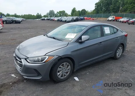 2018 Hyundai Elantra Se z USA, uszkodzony, nr VIN KMHD74LF6JU623598